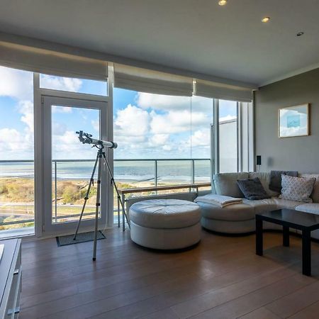 Panoramic & Modern Apartment With Sea View Bredene Zewnętrze zdjęcie