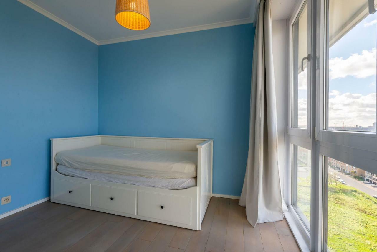 Panoramic & Modern Apartment With Sea View Bredene Zewnętrze zdjęcie