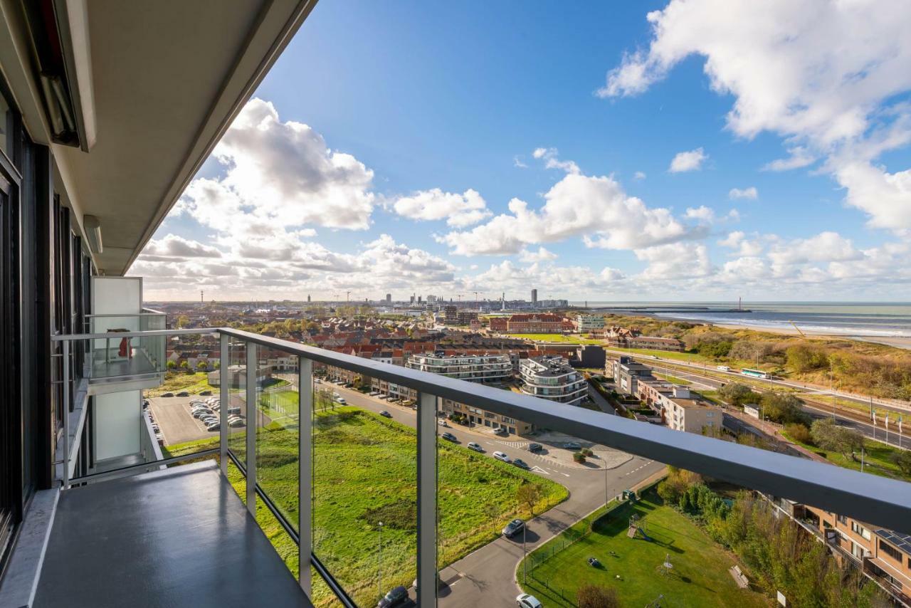 Panoramic & Modern Apartment With Sea View Bredene Zewnętrze zdjęcie