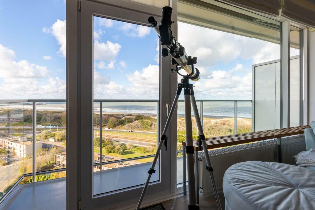 Panoramic & Modern Apartment With Sea View Bredene Zewnętrze zdjęcie
